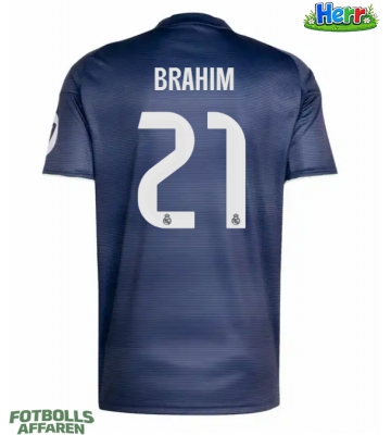 Real Madrid Brahim Diaz #21 Bortatröja 2025-26 Kortärmad